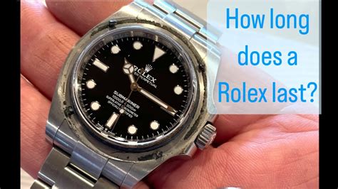 how long does rolex last without movement|how long do Rolex cars last.